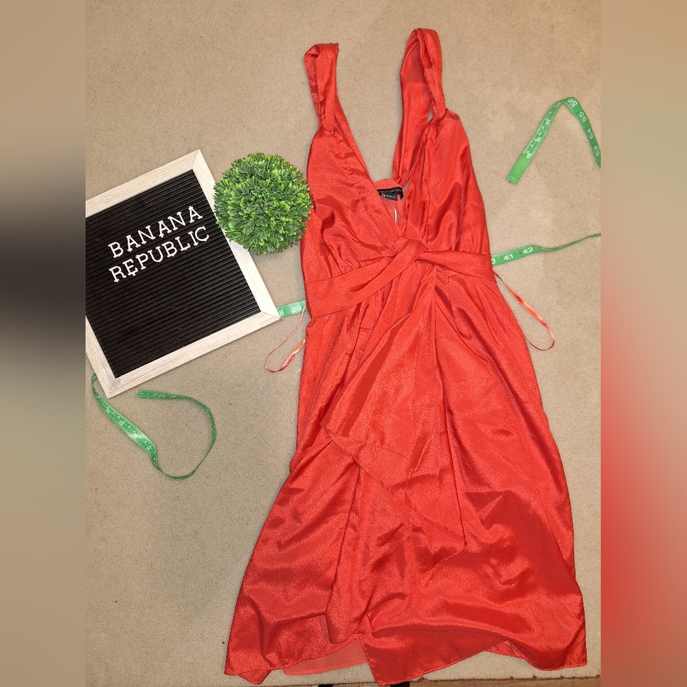 Red Mini Dress | Banana Republic